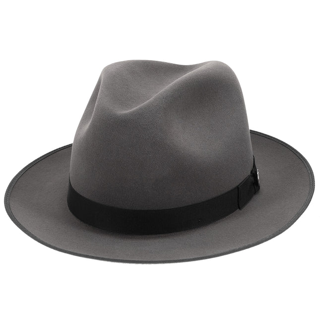 Runabout - Stetson Fur Felt Packable Fedora Hat - TFFRUN