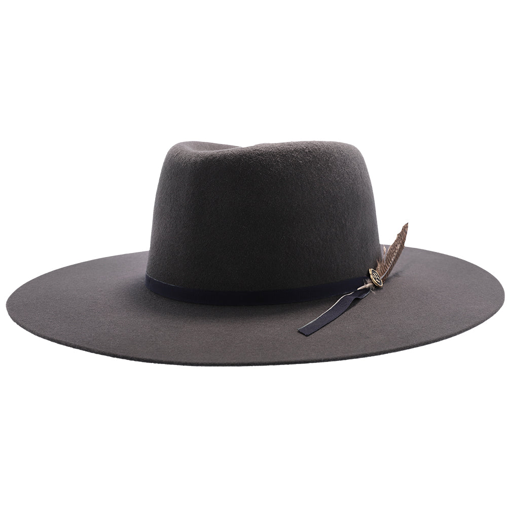 Biltmore Moon Stone Wool Wide Brim Fedora Hat – Fashionable Hats display picture 1