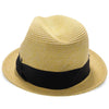 Peninsula - Walrus Hats Straw Fedora Hat w/ Band