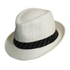 Dorfman Pacific Trilby Central - DPC MS177 Sand Matte Toyo Fedora Hat