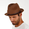Driftwood - Walrus Hats Brown Paper Braid Straw Fedora Hat