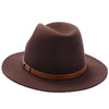 Big Sur - Walrus Hats Dark Brown Wool Felt Safari Hat