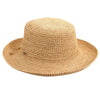 Scala Bretton Cross country - Scala L551OS Tea Packable/Crushable Raffia Straw Bucket Hat