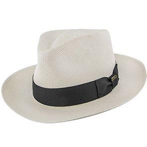 Scala Fedora Tahoe - Scala P180 Bleach Teflon Coated Panama C-Crown Hat