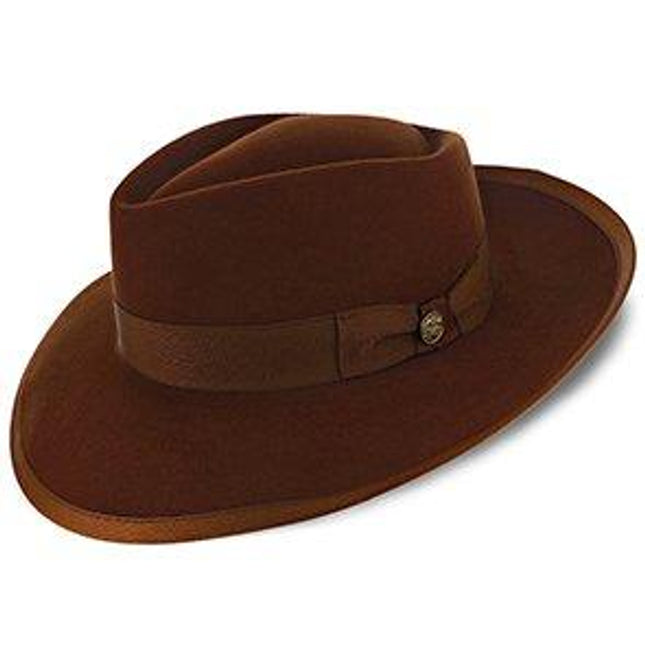 Stetson Fedora Rockway - Stetson Fur Blend Felt Fedora Hat