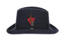 Dashing - Scala WF545 Wool Felt Homburg Hat