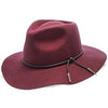 Walrus Hats Fedora Monterey - Walrus Hats Light Brown Wool Felt Wide Brim Fedora Hat - H7010