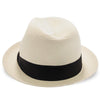 Walrus Hats Fedora Walrus Hats Paper Braid Straw Fedora Hat w/ Band