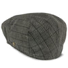 Walrus Hats Ivy Director - Walrus Hats Grey Plaid Polyester Ivy Cap