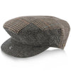 Walrus Hats Ivy Tribeca - Walrus Hats Grey Tweed Patchwork Ivy Cap