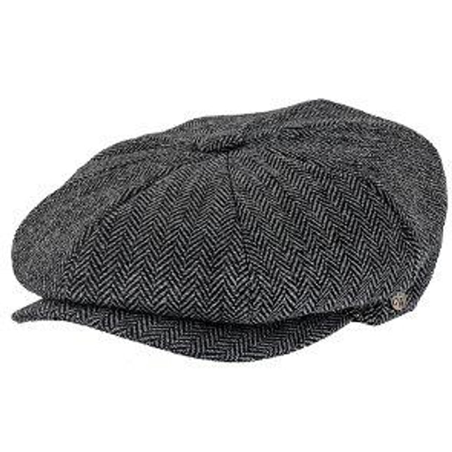 Walrus Hats Newsboy Shelby - Walrus Hat Wool Blend 8 Panel Newsboy Cap