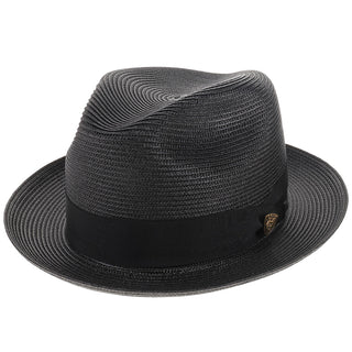 Rosebud - Dobbs Straw Fedora Hat - DSRBUD