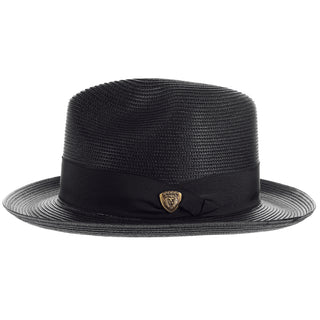 Rosebud - Dobbs Straw Fedora Hat - DSRBUD