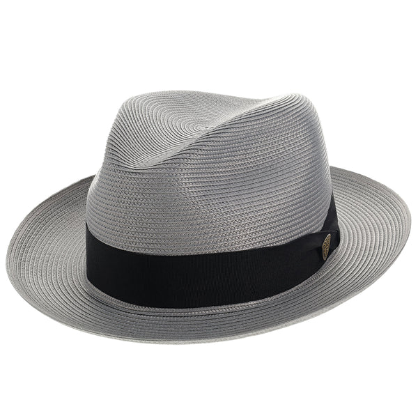 Rosebud - Dobbs Straw Fedora Hat - DSRBUD