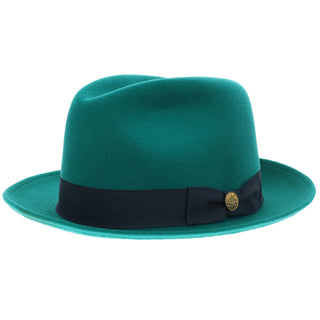 NEW Stetson Denzel Designer Fur Wool Fedora Hat