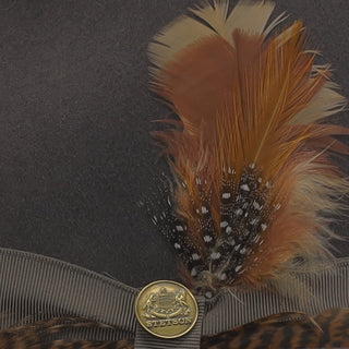 NEW Stetson Sirius Designer Wool Fedora Hat