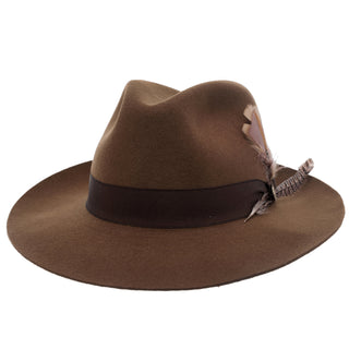 NEW Stetson Sirius Designer Wool Fedora Hat
