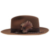 NEW Stetson Sirius Ecvlusive Designer Wool Fedora Hat | Winter 2024 Collection