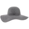 Sundial - Walrus Hats Grey Wool Felt Wide Brim Crushable Hat - H7011