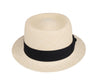 Pork Pie Trilby Panama Hat by Bigalli