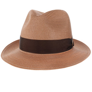 Rosebud - Dobbs Straw Fedora Hat - DSRBUD