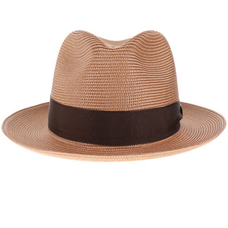 Rosebud - Dobbs Straw Fedora Hat - DSRBUD
