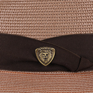Rosebud - Dobbs Straw Fedora Hat - DSRBUD