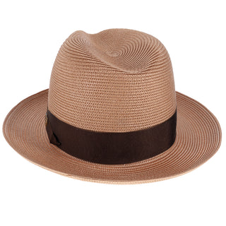 Rosebud - Dobbs Straw Fedora Hat - DSRBUD