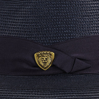 Rosebud - Dobbs Straw Fedora Hat - DSRBUD