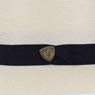 San Juan - Dobbs Shantung Straw Fedora Hat