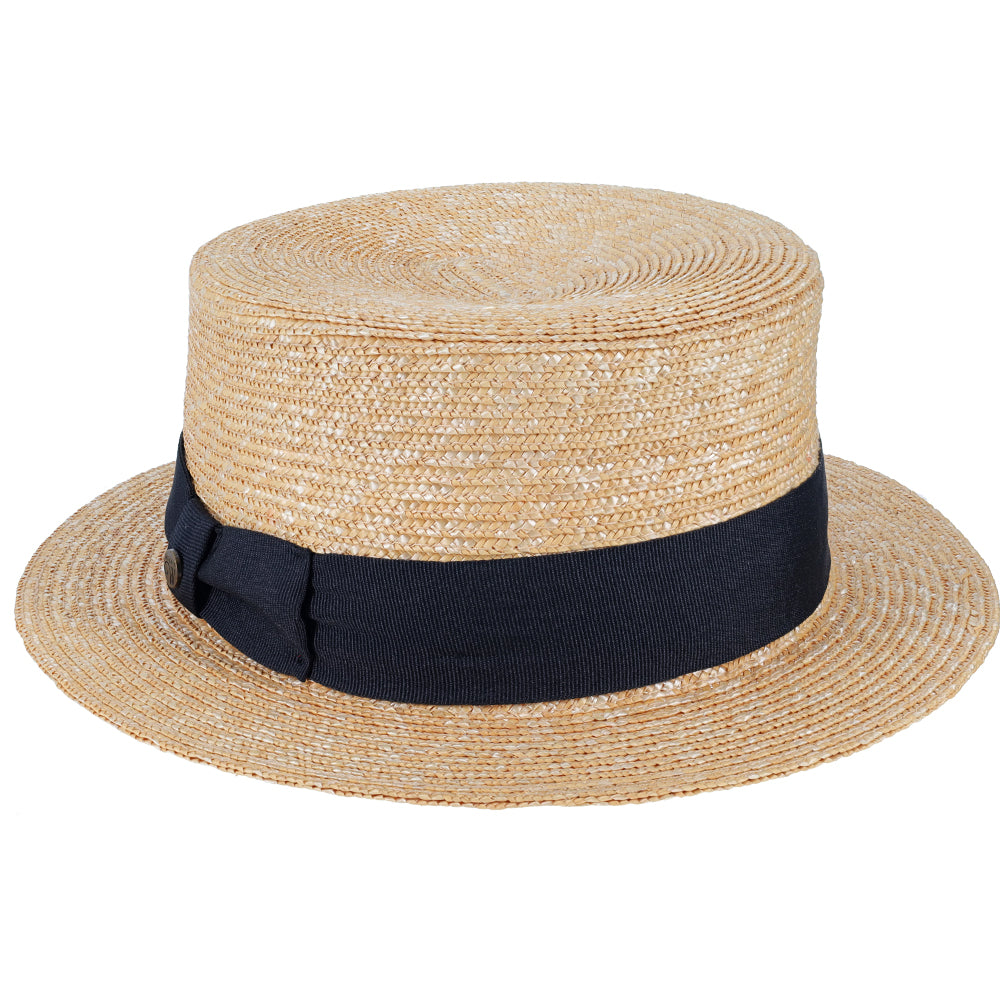 Boater Hat Straw Skimmer Hat Straw Braid Boater Hat Wide Brim