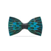 Chisolm - Brackish Peacock Feather Bow Tie