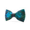 Chisolm - Brackish Peacock Feather Bow Tie