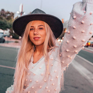 Capri - Walrus Hats Wide Brim Wool Felt Fedora Hat