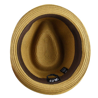 Billy - Bailey Poly Braid Toyo Straw Trilby Hat