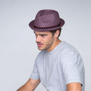 Mannes - Bailey Poly Braid Toyo Straw Trilby Hat