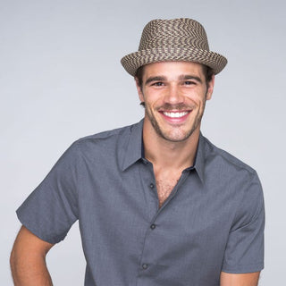 Mannes - Bailey Poly Braid Toyo Straw Trilby Hat