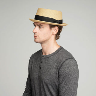 Waits - Bailey Straw Pork Pie Hat