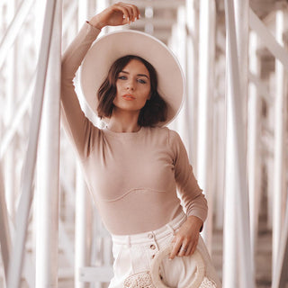 Capri - Walrus Hats Wide Brim Wool Felt Fedora Hat