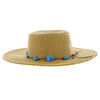 Sophisticated Sun - Jeanne Simmons Natural Paper Braid Wide Brim Hat - 1480