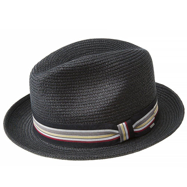 Salem - Bailey Poly Braid Toyo Straw Fedora Hat