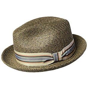Salem - Bailey Poly Braid Toyo Straw Fedora Hat