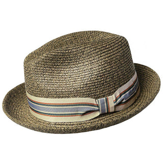 Salem - Bailey Poly Braid Toyo Straw Fedora Hat