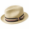 Salem - Bailey Poly Braid Toyo Straw Fedora Hat