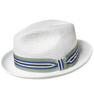 Salem - Bailey Poly Braid Toyo Straw Fedora Hat