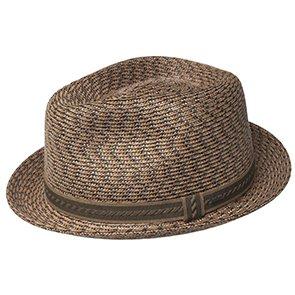 Mannes - Bailey Poly Braid Toyo Straw Trilby Hat