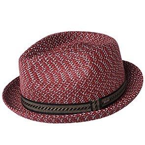 Mannes - Bailey Poly Braid Toyo Straw Trilby Hat