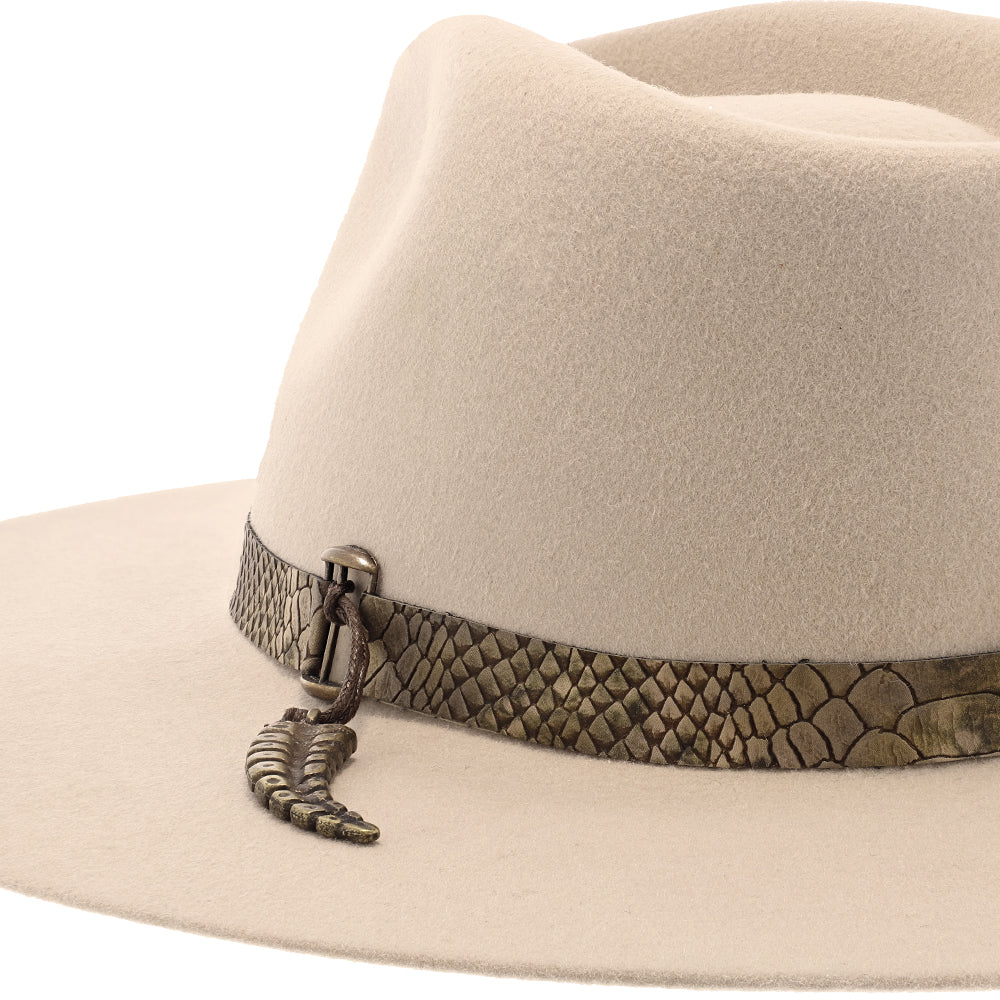 Vintage Rattle Ropes Hat Mad Rattle - Biltmore Vintage Couture Wool Felt Hat – Fashionable Hats