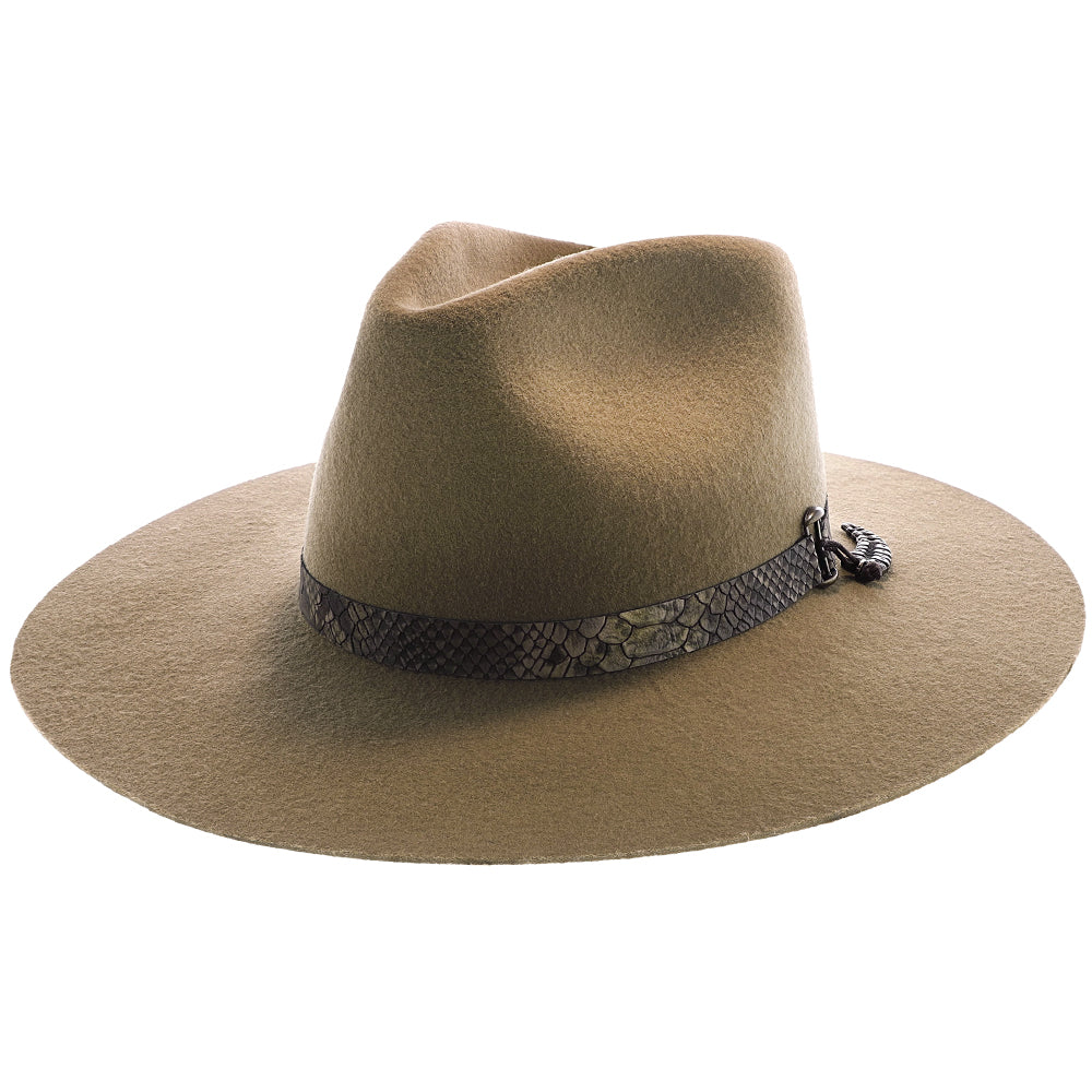 Cowboy Biltmore Felt Hat Biltmore Silver Buckle Felt Western