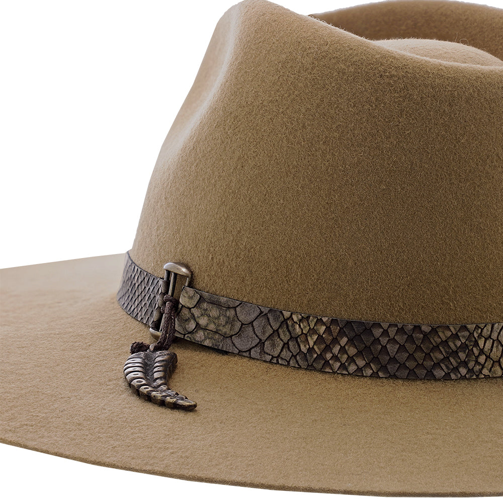 Vintage Rattle Ropes Hat Mad Rattle - Biltmore Vintage Couture Wool Felt Hat – Fashionable Hats